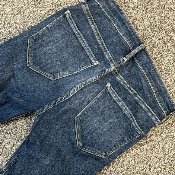 Hollister “High Rise Crop Jean Legging” Dark Blue Women’s Skinny Jeans - Picture 6 of 6